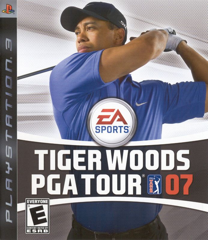 Tiger Woods PGA Tour 07 box art for Playstation 3